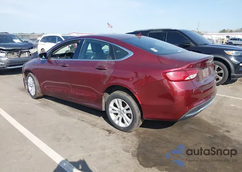 2017 Chrysler 200 Limited Platinum z USA, uszkodzony, nr VIN 1C3CCCAB8HN502053